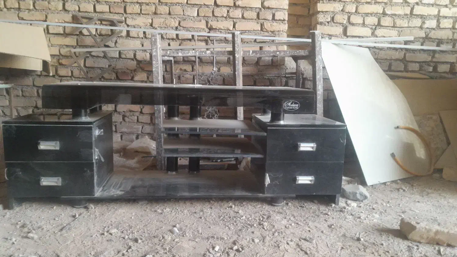 وسایل منزل|میز تلویزیون|کاشمر, |دیوار