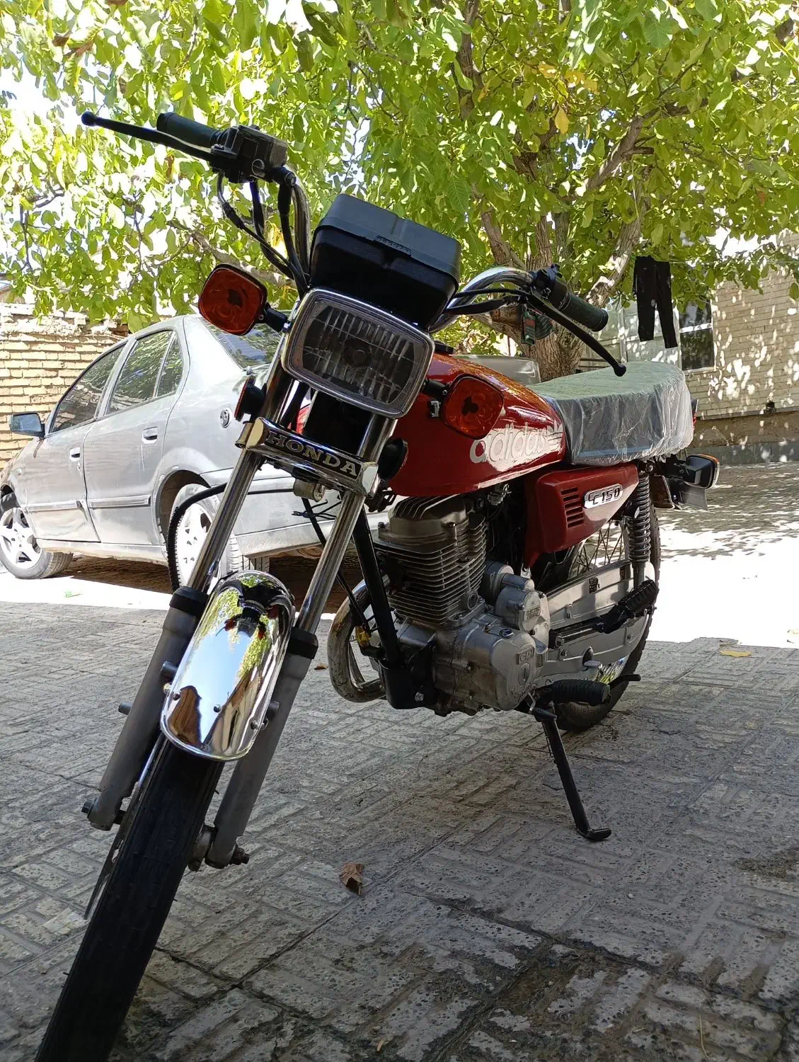 هوندامزایده۱۵۰|موتورسیکلت|فارسان, |دیوار