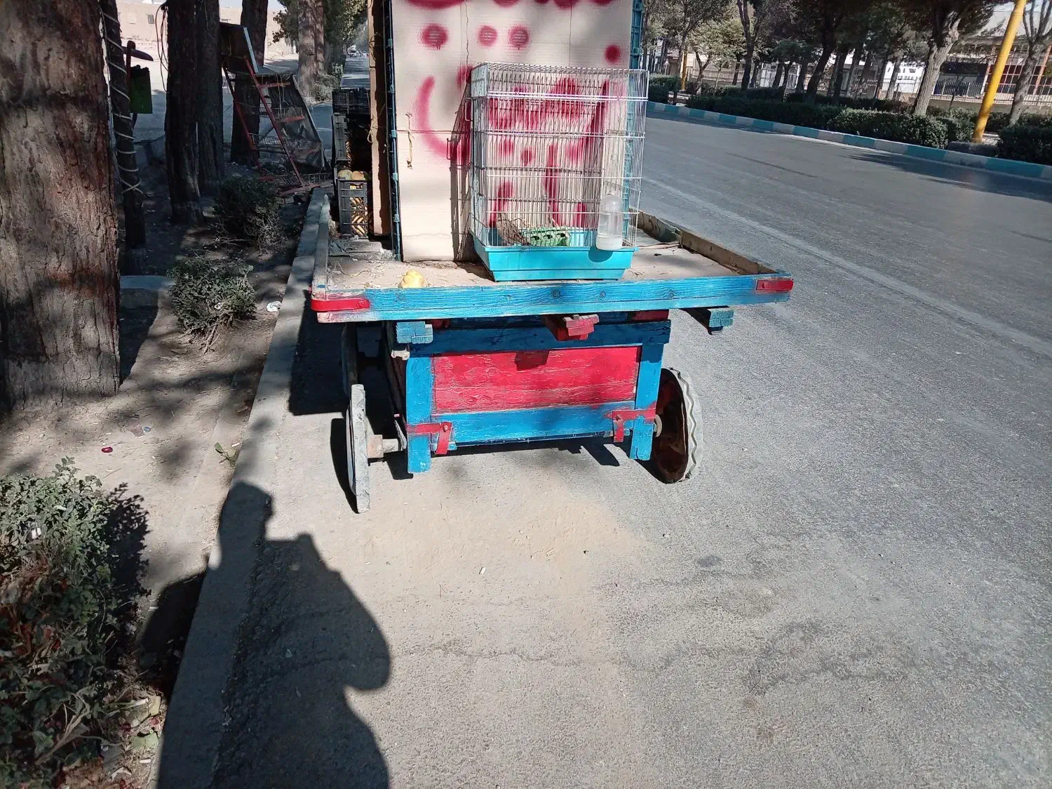 گاری تاریخی|کلکسیون اشیاء عتیقه|برخوار, |دیوار