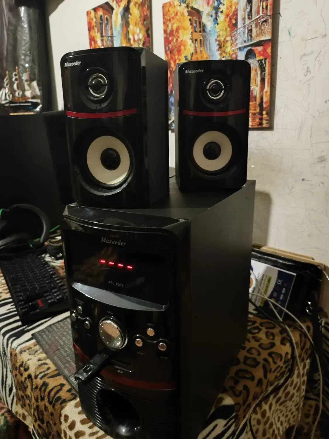 ضبط و باند خانگی Maxeeder|سیستم صوتی خانگی|کرمانشاه, |دیوار