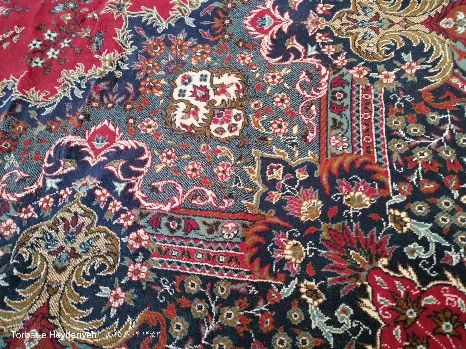 فرش 12 متری|فرش|تربت‌حیدریه, کاشانی|دیوار