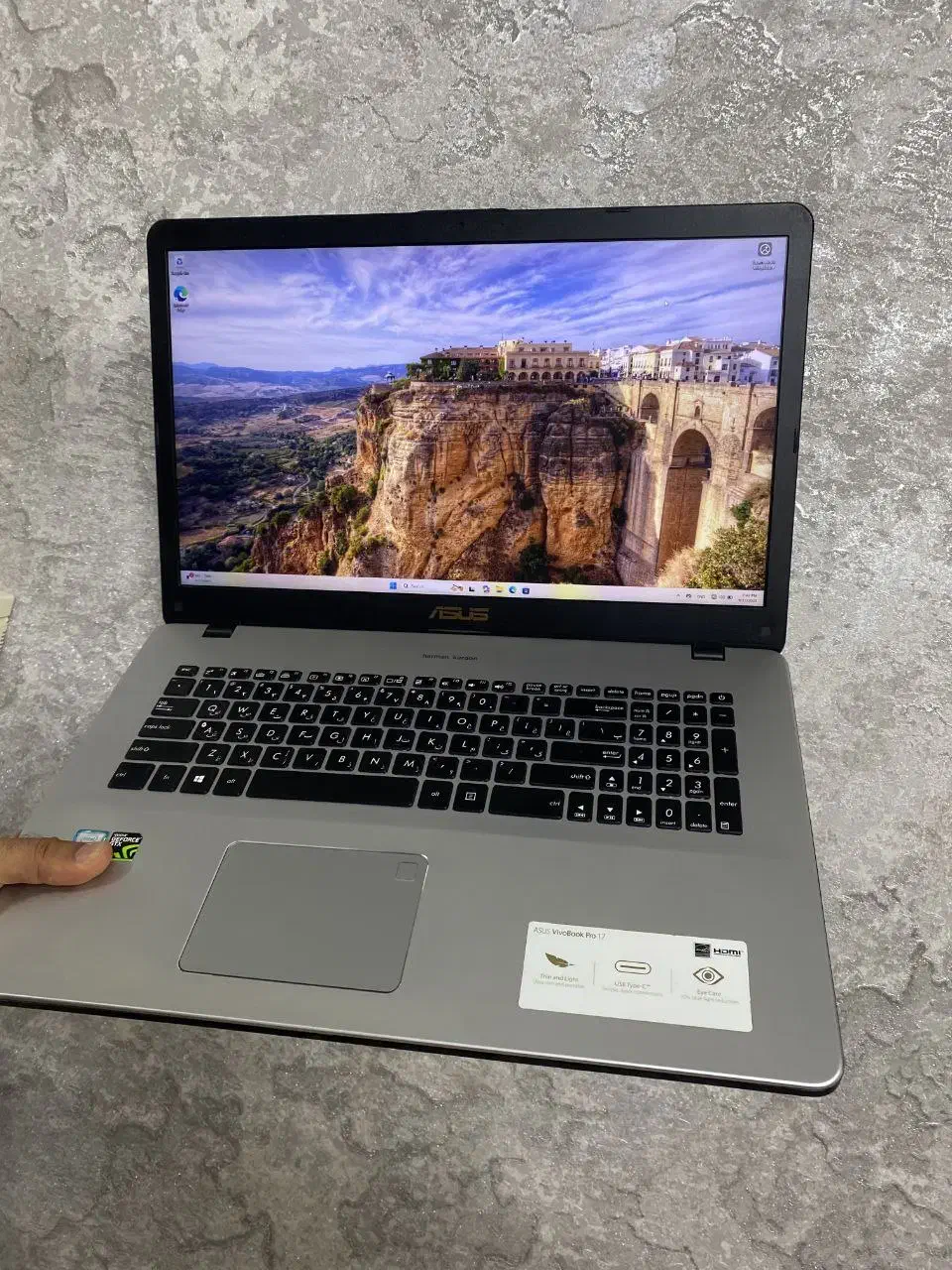 لپتاپ Asus/i7/ گرافیک ۴|رایانه همراه|خوی, |دیوار