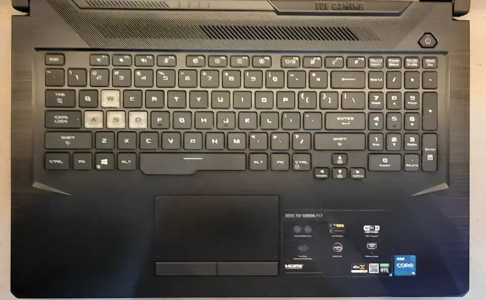 Asus TUF GAMEING F17|رایانه همراه|تهران, آبشار تهران (دریاچه)|دیوار