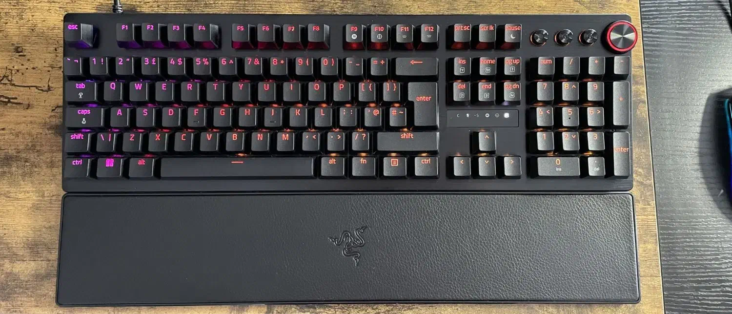کیبرد ریزر ( razer huntsman v3 pro)|قطعات و لوازم جانبی رایانه|اندیشه, اندیشه فاز ۲|دیوار