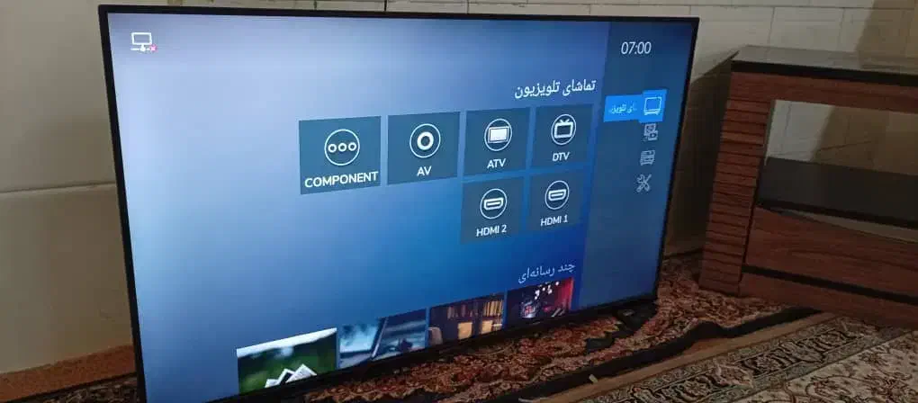 تلویزیون ددو 43اینچ کامل سالم|تلویزیون و پروژکتور|یاسوج, |دیوار