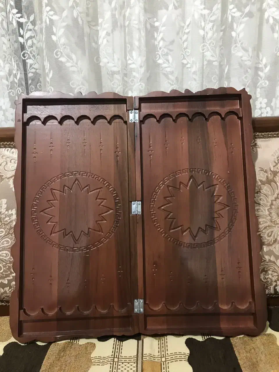 تخته نرد چوب گردو|اسباببازی|کرمانشاه, |دیوار