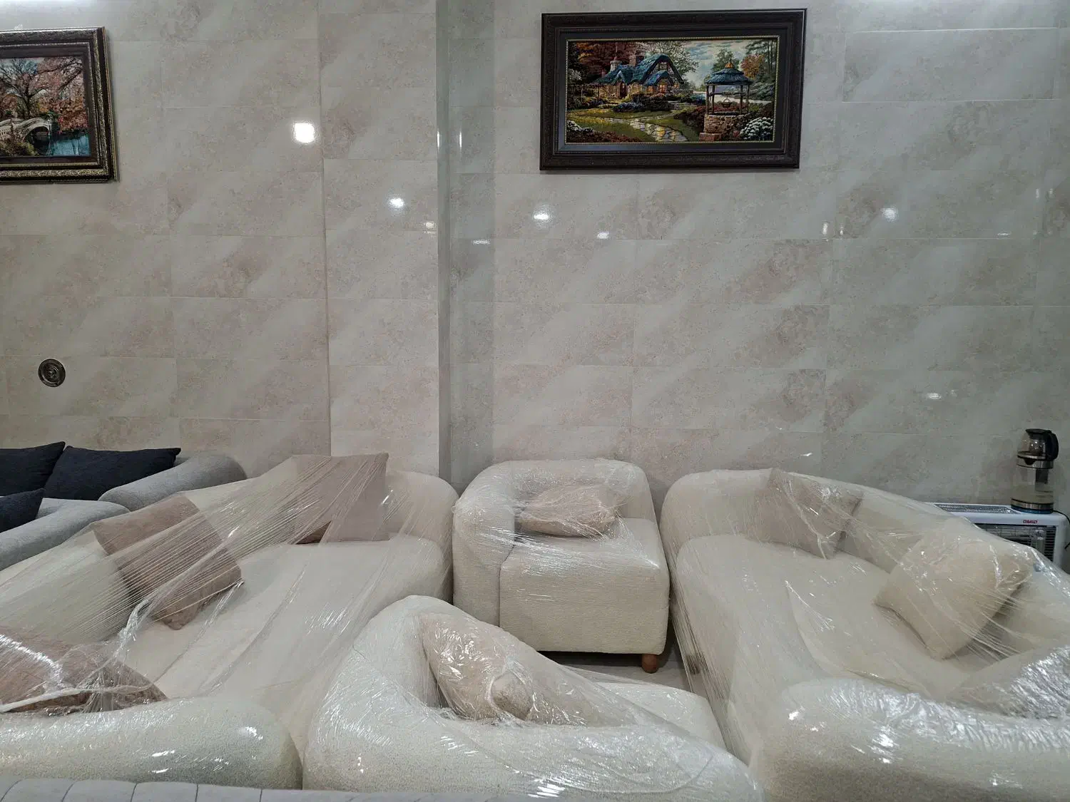 مبل راحتی مدل لوبیایی|مبلمان خانگی و میز عسلی|برخوار, |دیوار