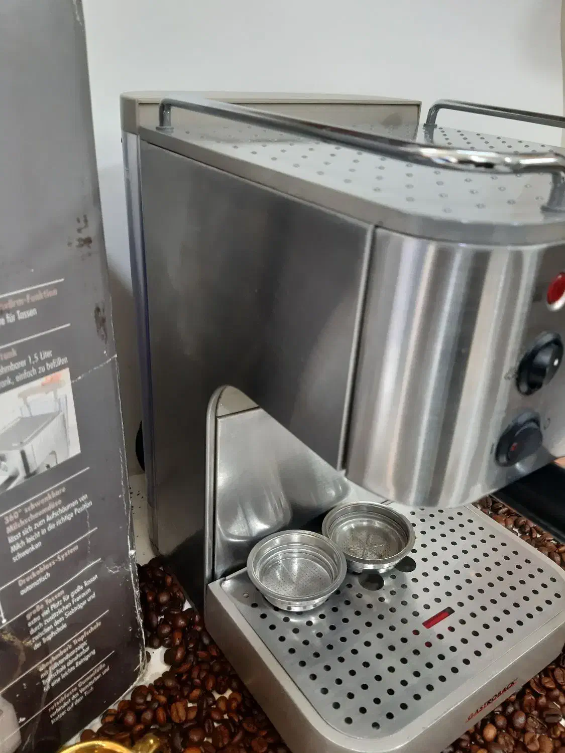 اسپرسوساز گاستروبک42606(اصل آلمان)|سماور، چایساز، قهوهساز|مشکیندشت, |دیوار