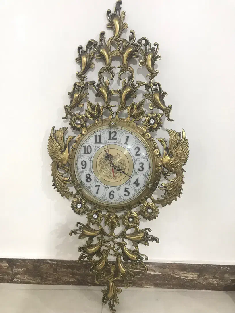 ساعت برنزی|ساعت دیواری و تزئینی|اسلام‌‌آباد غرب, |دیوار