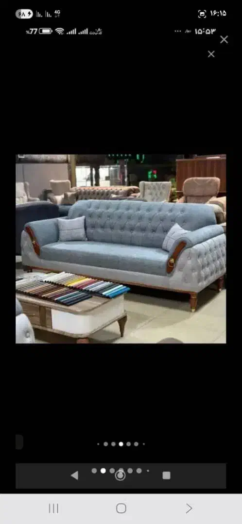 مبلمان راحتی ملکه|مبلمان خانگی و میز عسلی|نوشهر, |دیوار