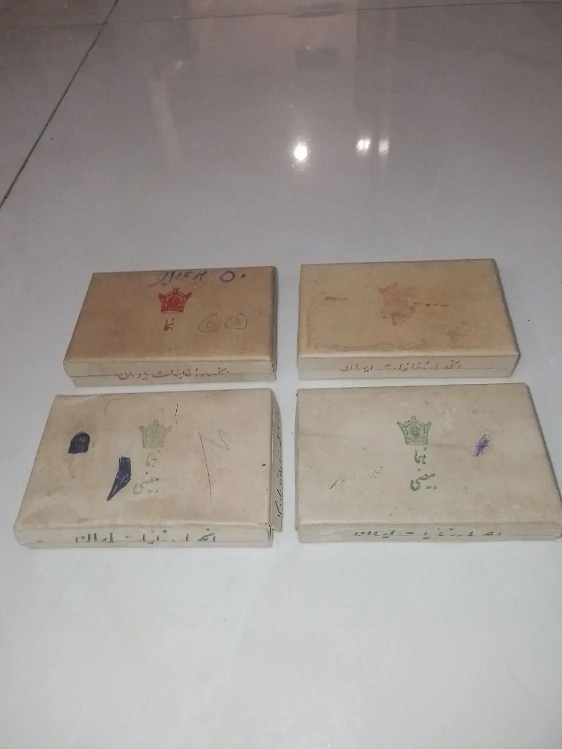 چهار جعبه هما قدیمی و کلکسیونی|کلکسیون اشیاء عتیقه|تهران, بهار|دیوار