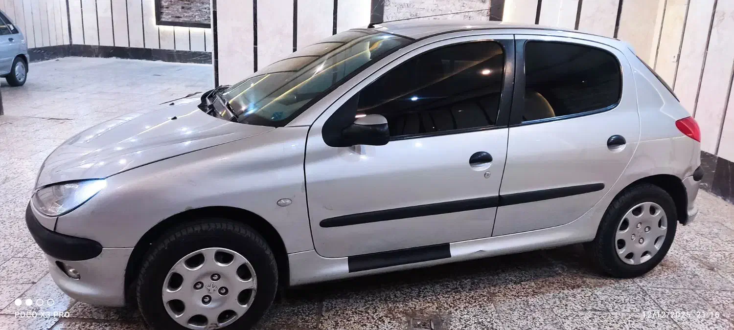 پژو 206 فوق‌العاده تمیز و کم کار|خودرو سواری و وانت|مشهد, حجت|دیوار