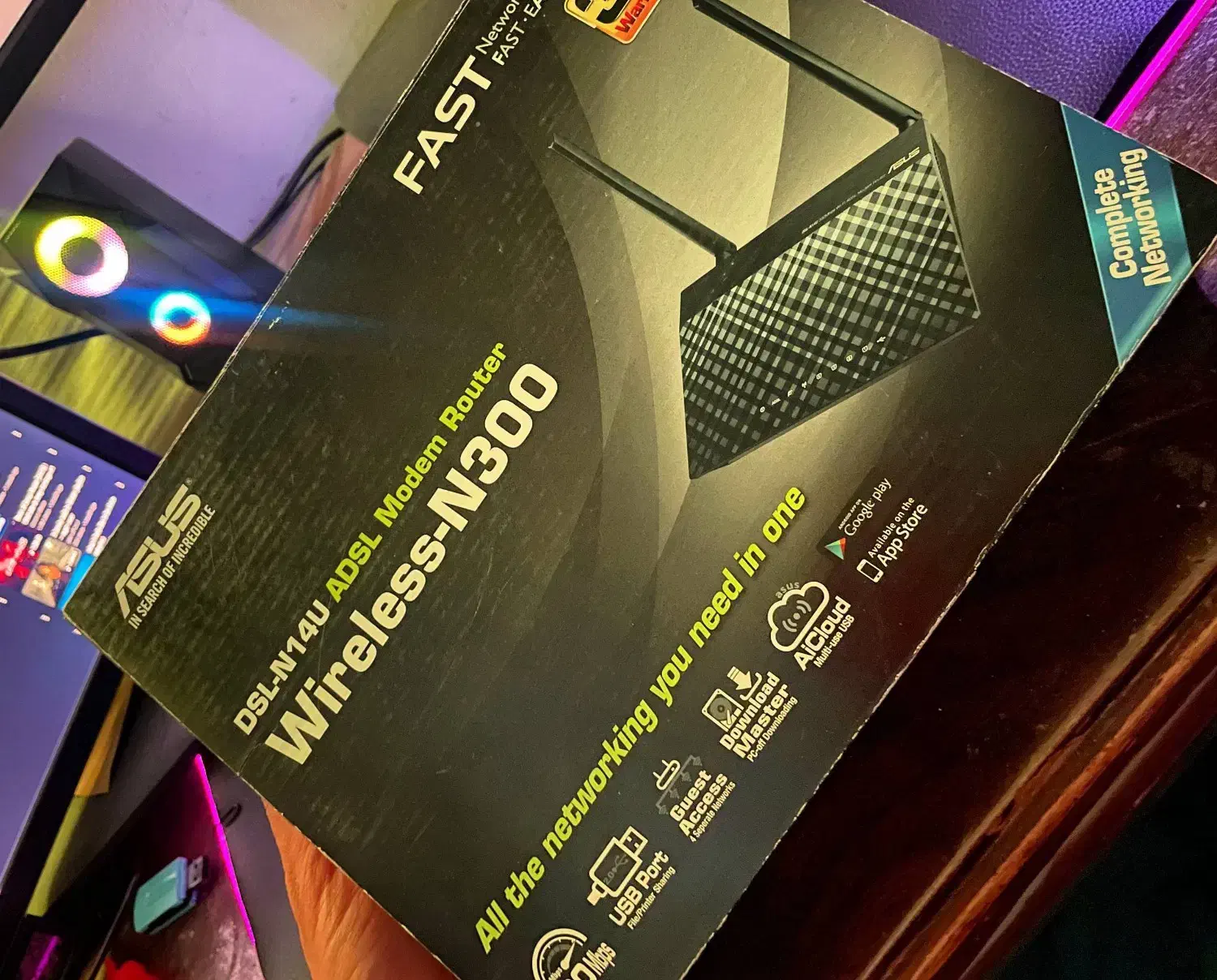 مودم قدرتمند ASUS N14U|مودم و تجهیزات شبکه|یزد, |دیوار