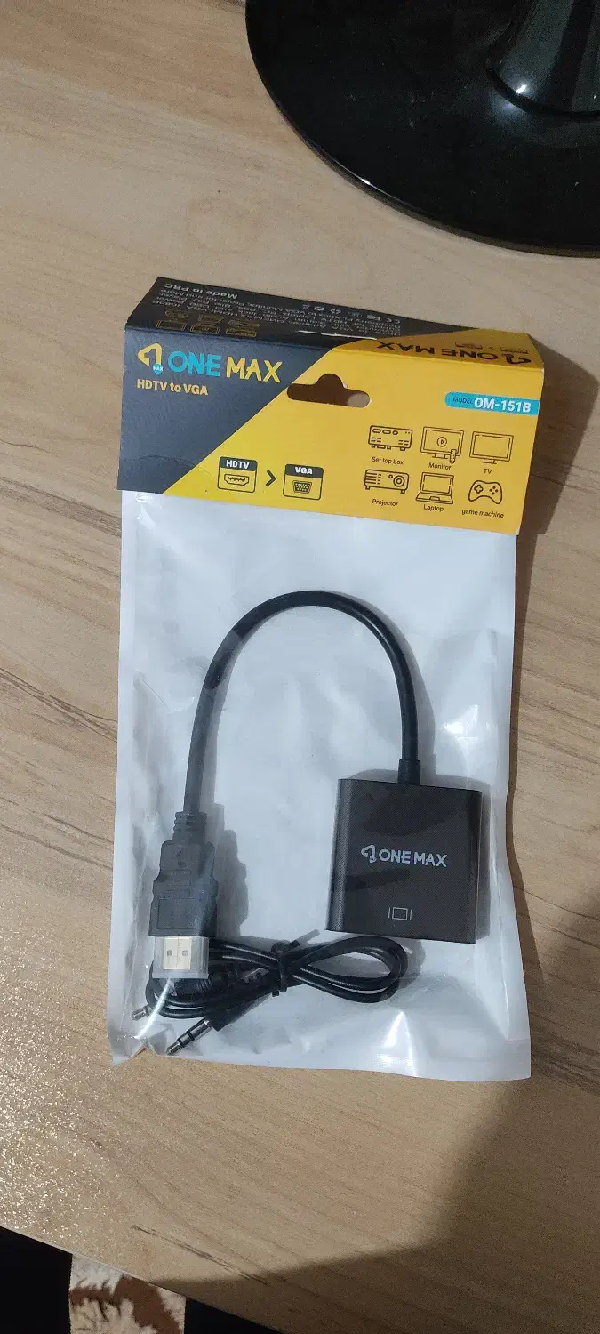 کابل  تبدیل VGA به HTMI|قطعات و لوازم جانبی رایانه|آبیک, |دیوار