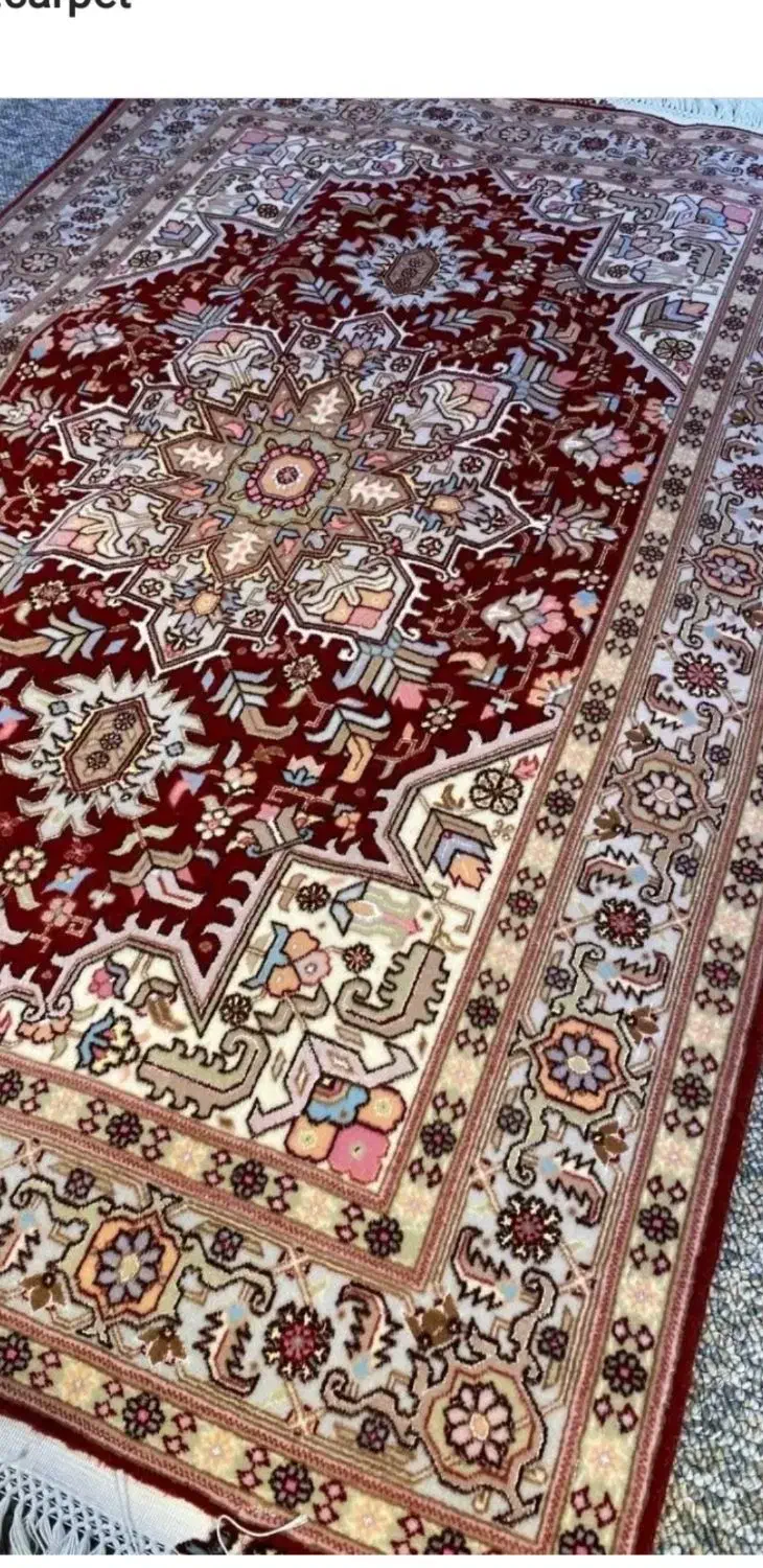 زرع ونیم هریس بافت تبریز گل ابریشم دامنه دار|فرش|تهران, سعادت‌آباد|دیوار