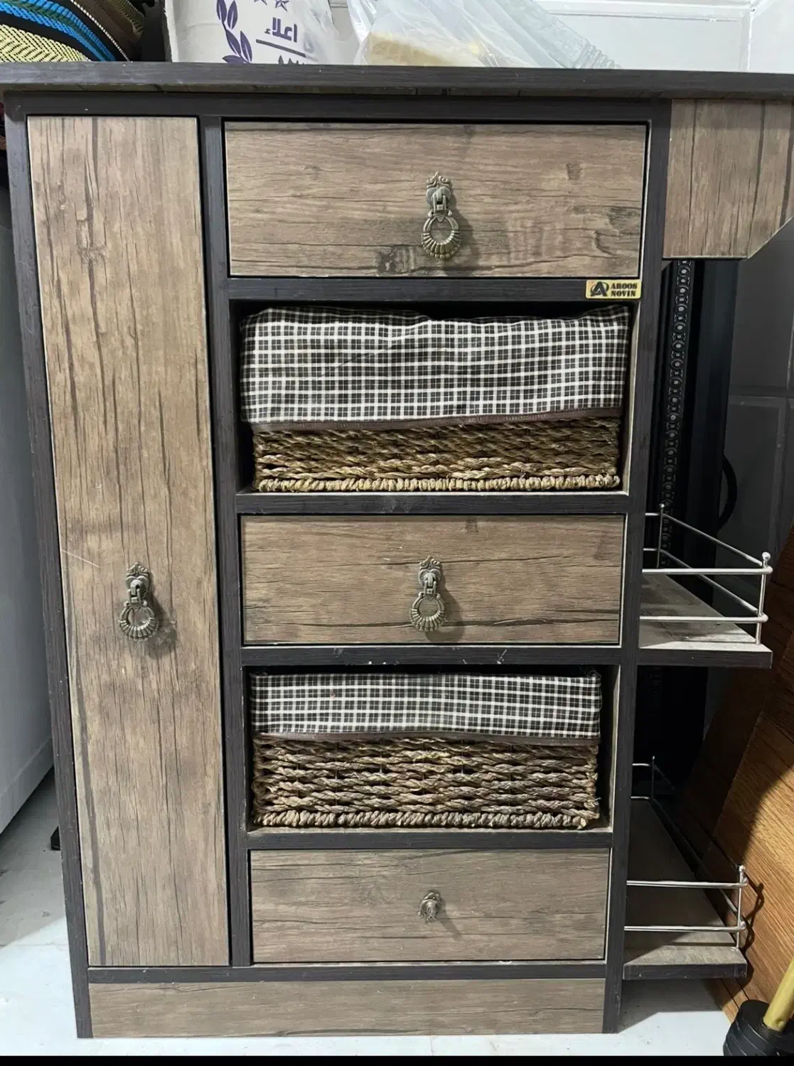 جای سیب زمینی و پیاز|بوفه، ویترین، کنسول|حمیدیا, |دیوار