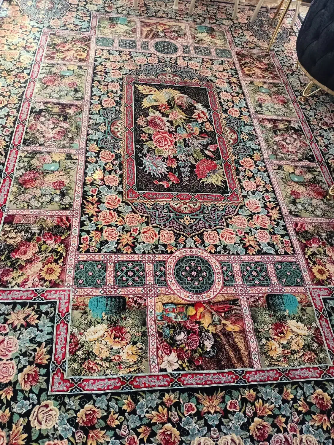 فرش باغ ارم|فرش|ورامین, ورامین|دیوار