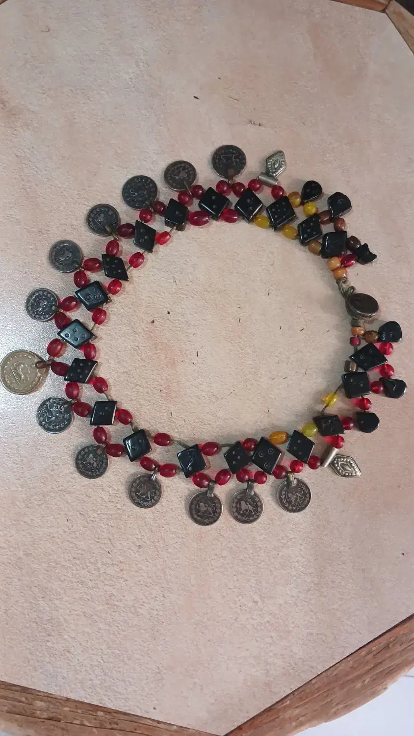 گردنبند قدیمی نقره قاجاری|کلکسیون اشیاء عتیقه|تهران, حکیمیه|دیوار