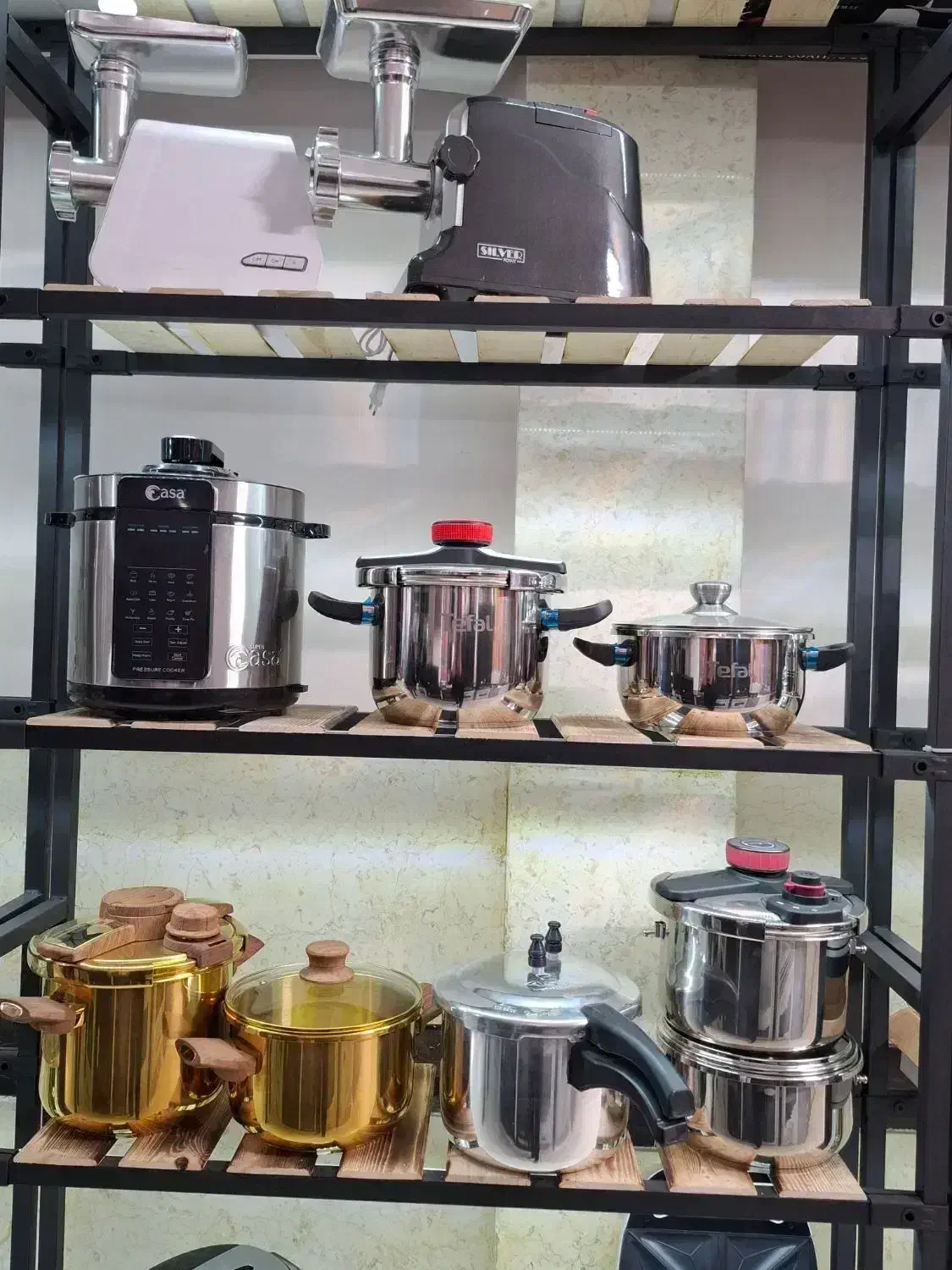 زودپز ۲قلو تفال 5و7 استیل 18\10 جهیزیه باارسال|ظروف پخت‌وپز|مشهد, گلشور|دیوار