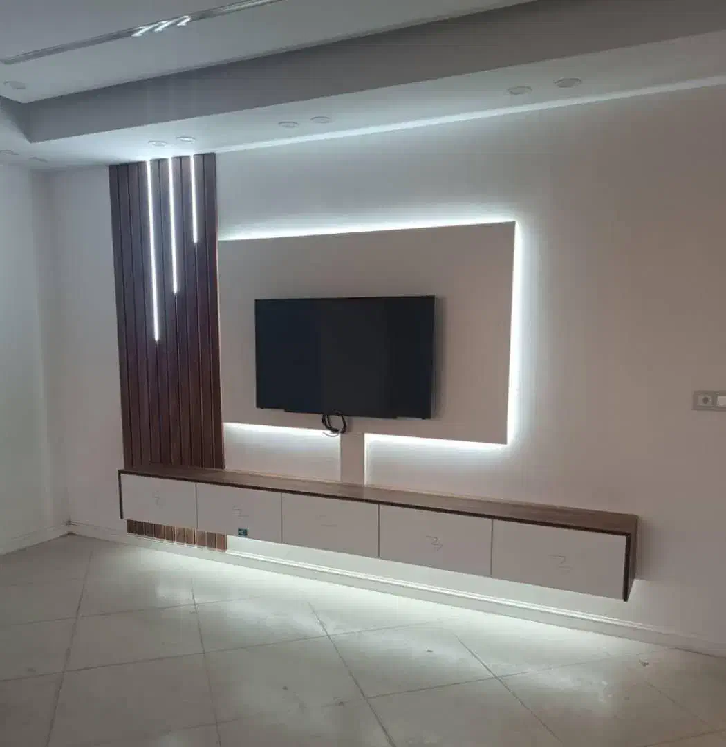 باکس شلف تی وی دیواری درب داشبورتی|میز تلویزیون|تهران, یافت آباد جنوبی|دیوار