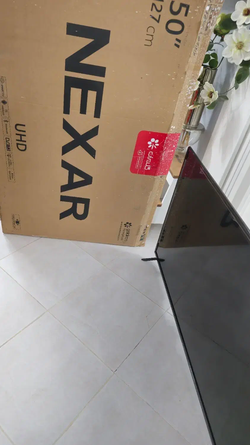 ال ای دی ۵۰اینچ نکسار 4k اسمارت اندروید|تلویزیون و پروژکتور|تهران, جوانمردان (اندیشه)|دیوار