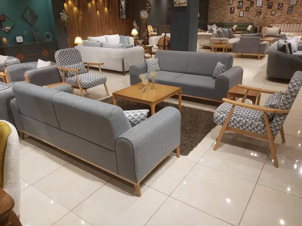 مبل 8نفره مینیمال|مبلمان خانگی و میز عسلی|شیراز, سلطان آباد|دیوار