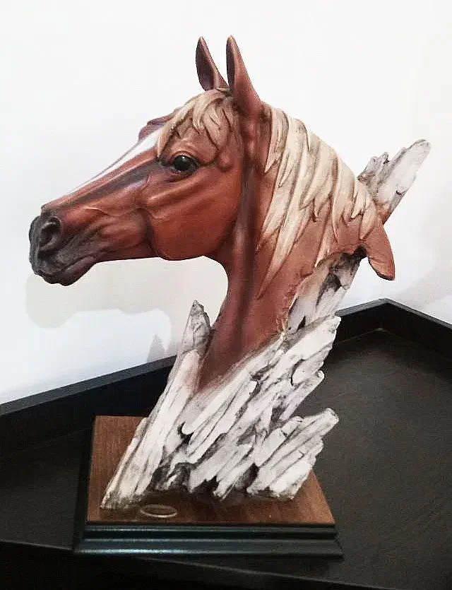 مجسمه اسب پلی استر|مجسمه، تندیس، ماکت|دامغان, |دیوار
