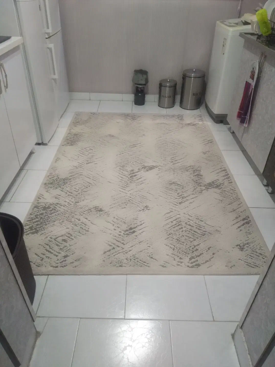 گلیم فرش بسیار زیبا و نرم|گلیم، جاجیم، گبه|مشهد, گلبرگ شمالی|دیوار