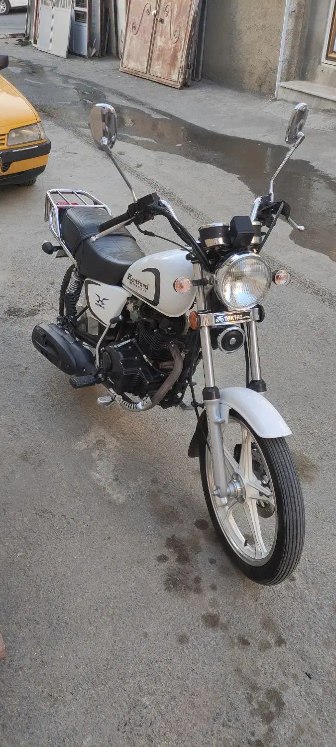 موتور هارتفورد 200 HD در حد صفر تمام فابریک مدل 90|موتورسیکلت|سنندج, |دیوار