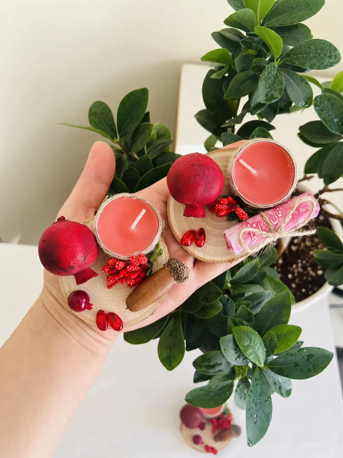 گیفت شب یلدا گیفت عروسی و نامزدی وحنا|صنایع دستی و سایر لوازم تزئینی|سیلوانه, |دیوار