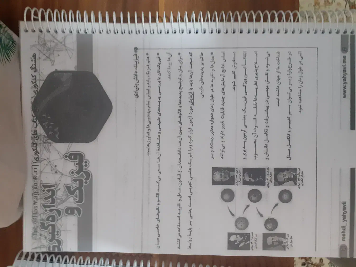 جزوه استاد یحیوی|کتاب و مجله آموزشی|قم, چهل درخت‎|دیوار