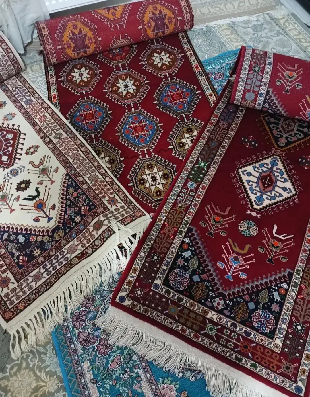 گبه اصیل قشقایی|گلیم، جاجیم، گبه|شیراز, ارم|دیوار