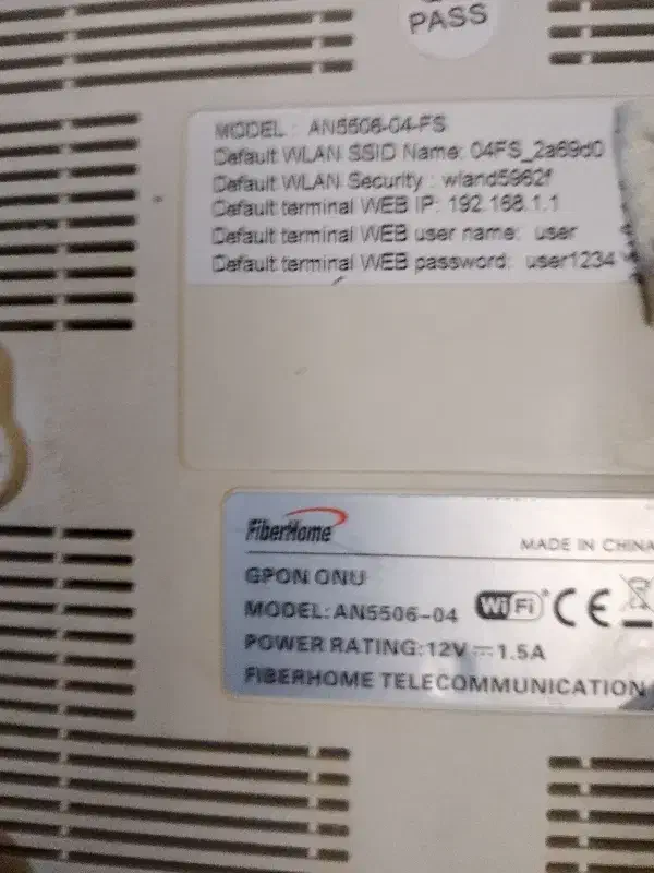 یک دستگاه مودم فایبرهوم فیبرنوری|مودم و تجهیزات شبکه|سهند, |دیوار