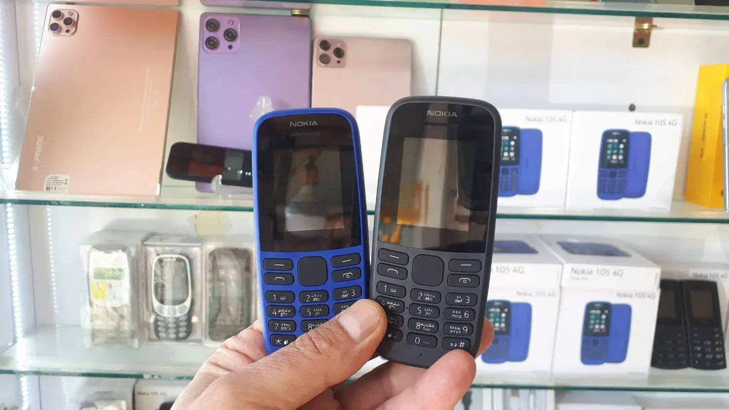 گوشی ساده نوکیا ۱۰۵ مدل 2019،نو و آکبند|موبایل|زابل, |دیوار
