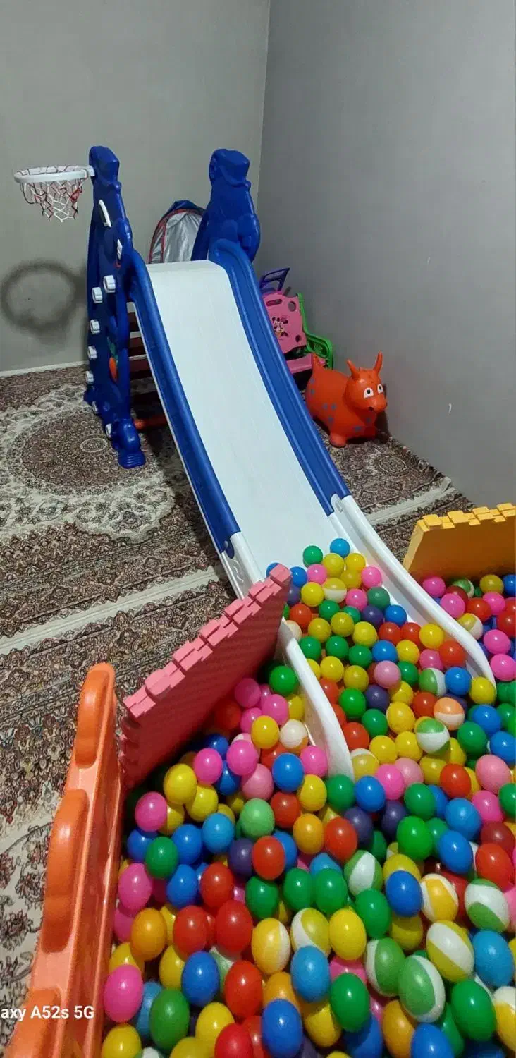 سرسره طرح خرگوش|اسباب‌بازی بچه|اصفهان, جلالیه|دیوار