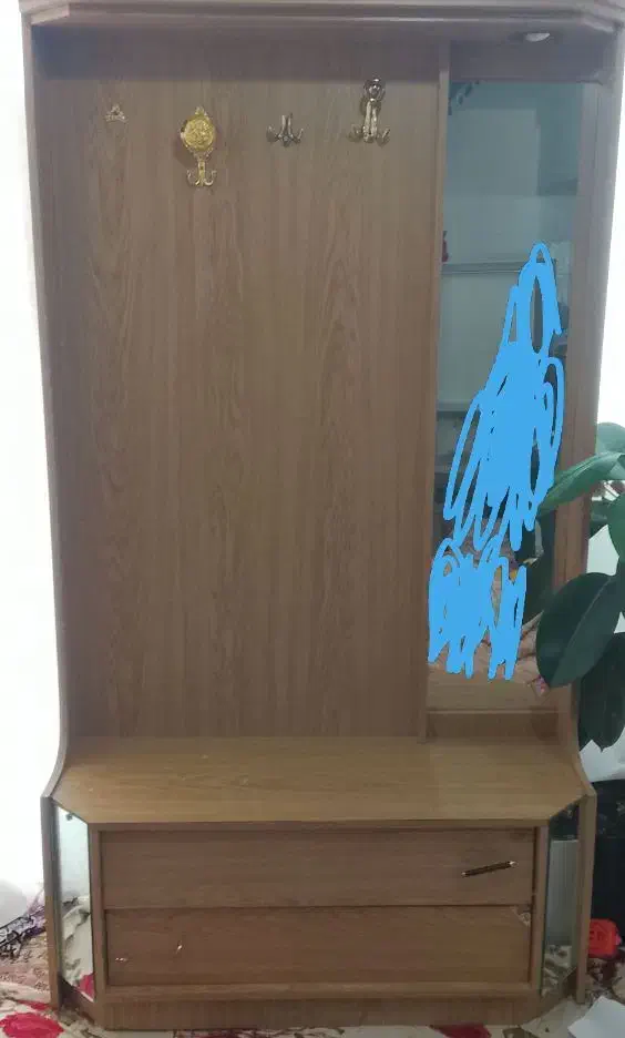 جاکفشی|جاکفشی، کمد، دراور|سبزوار, هفت تیر|دیوار