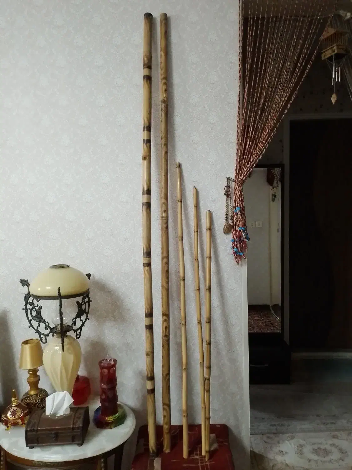 چوب بامبو|صنایع دستی و سایر لوازم تزئینی|تهران, شهرک دانشگاه|دیوار