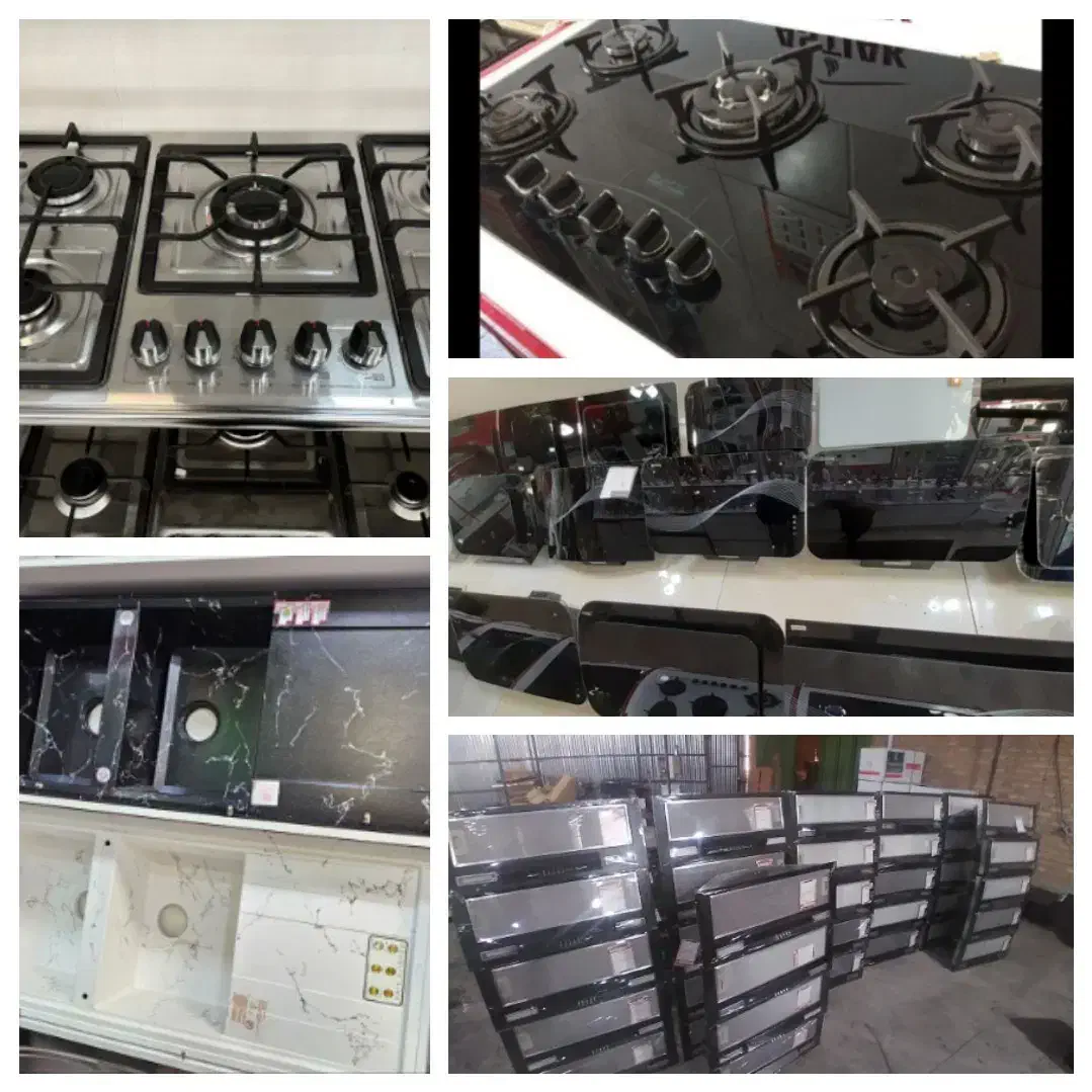 اجاق گاز شیشه هود کف شیشه مدل تکنو KMSW|اجاق گاز و لوازم برقی پختوپز|بجنورد, |دیوار