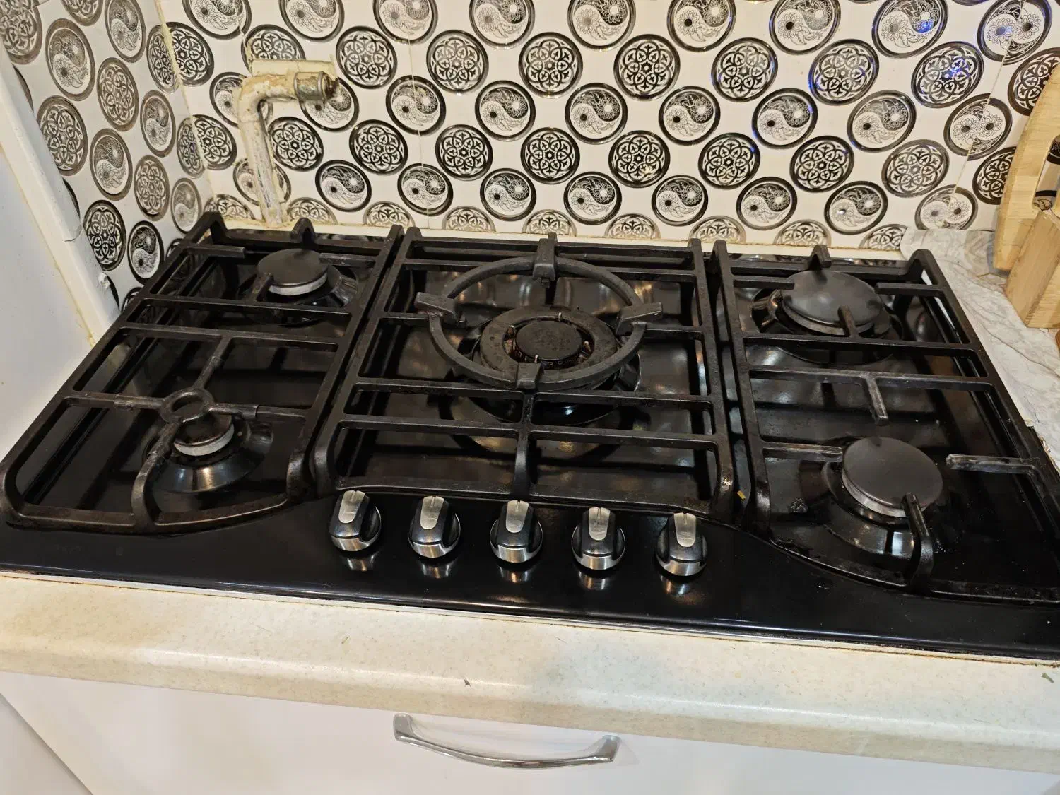 گاز صفحه ای لعابی ۵ مدل درسا|اجاق گاز و لوازم برقی پخت‌وپز|شهریار, شهرک شاهد|دیوار