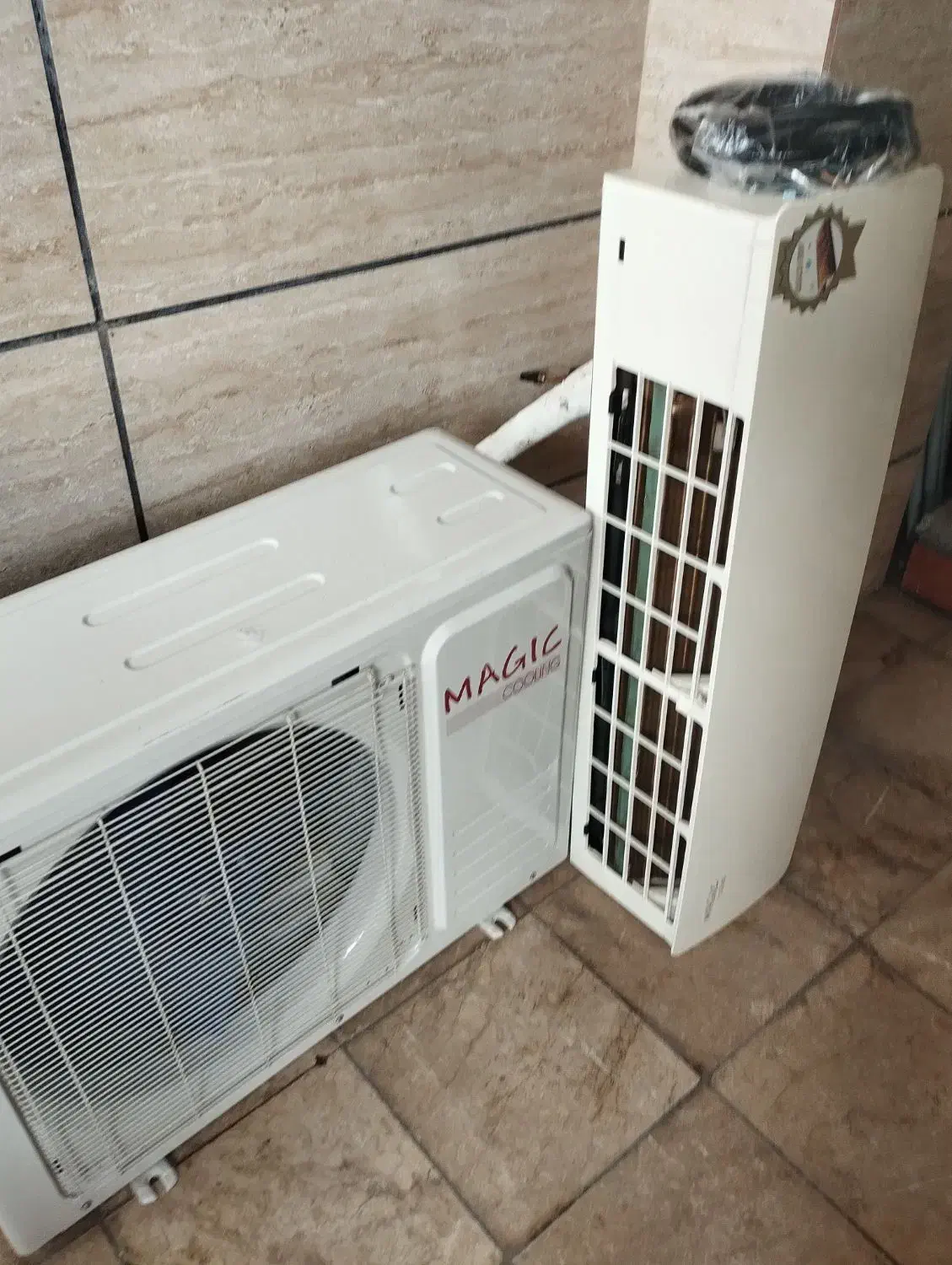 کولر گازی ۱۸۰۰۰ مجیک اصل در حد نو کم مصرف|کولر گازی و فنکوئل|آمل, |دیوار