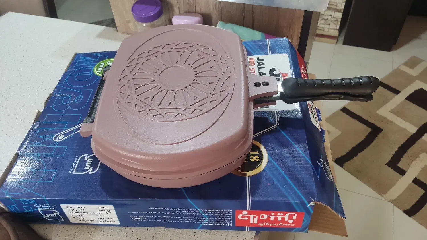 ماهیتابه رژیمی|ظروف پختوپز|کاشان, فین بزرگ|دیوار