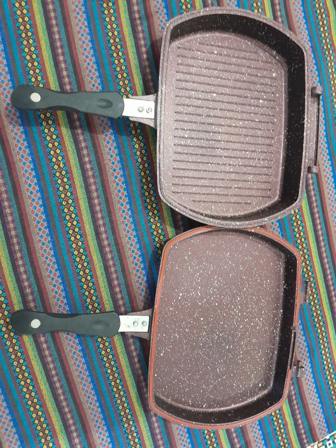 فروش ماهیتابه دوطرفه دسکینی|ظروف پختوپز|تالش, هشتپر|دیوار