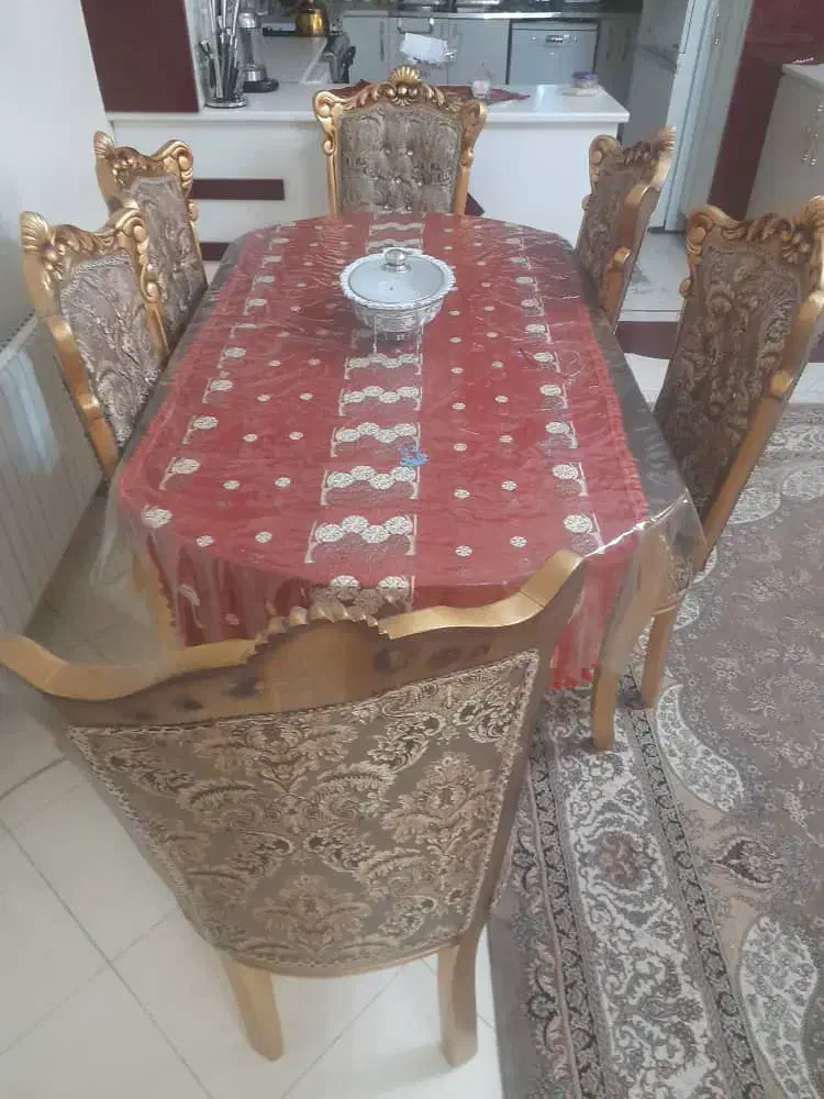 مبل استیل ۷ نفره|مبلمان خانگی و میز عسلی|تهران, امام حسین|دیوار