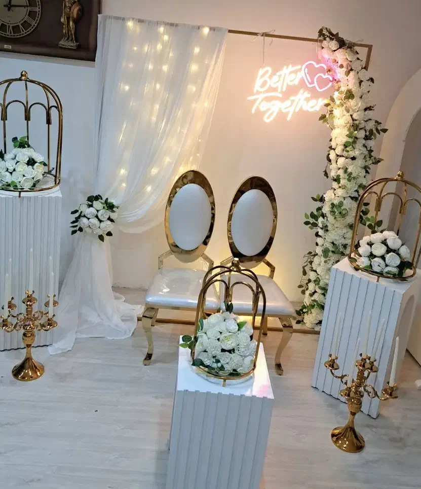 دیزاین جایگاه های بله برون ،نامزدی ،حنابندان ،عقد|خدمات پذیرایی، مراسم|بندر ماهشهر, |دیوار