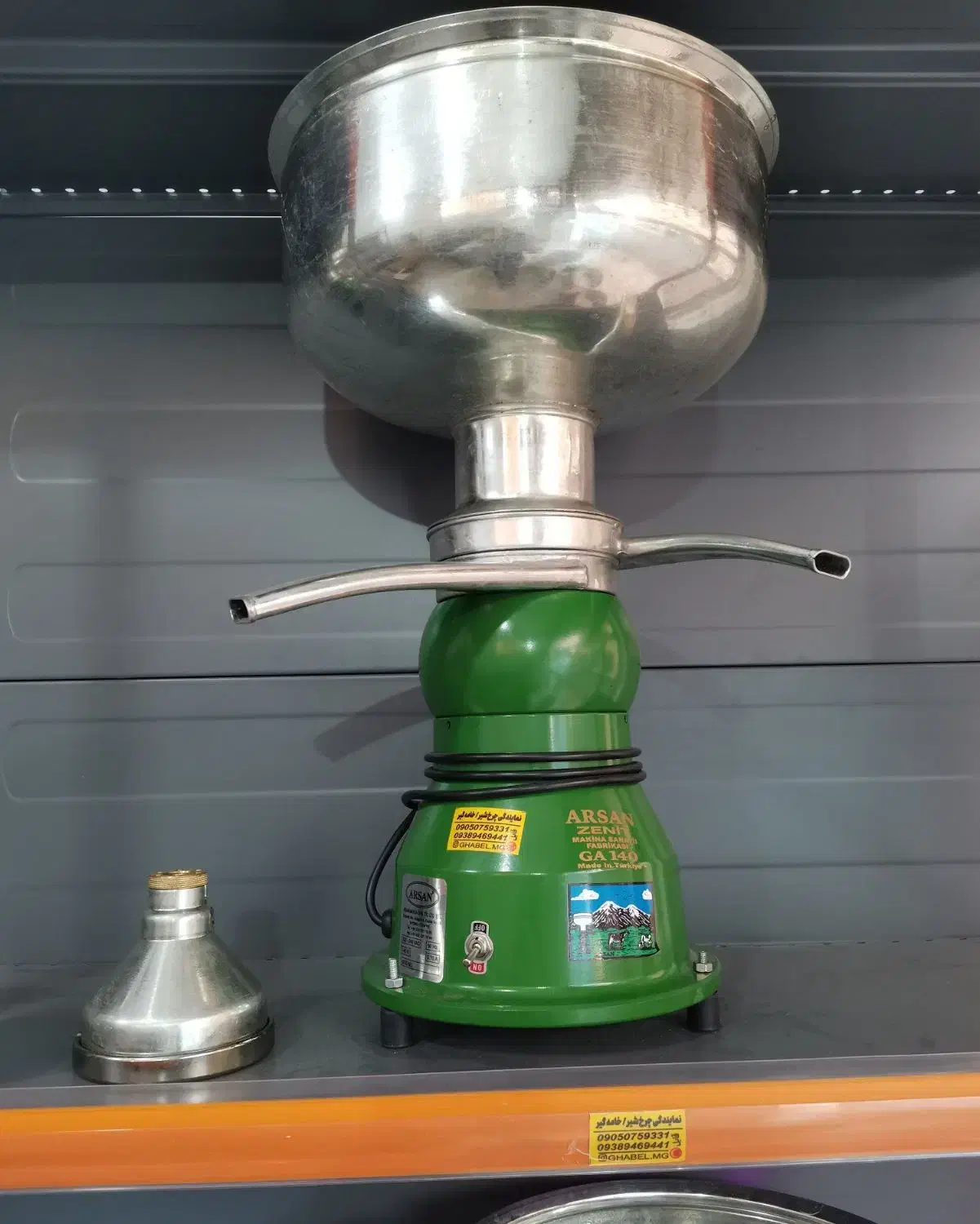 خامه گیر برقی 140 ماشین شیر برقی چرخ شیر برقی|سایر لوازم برقی|قوچان, |دیوار