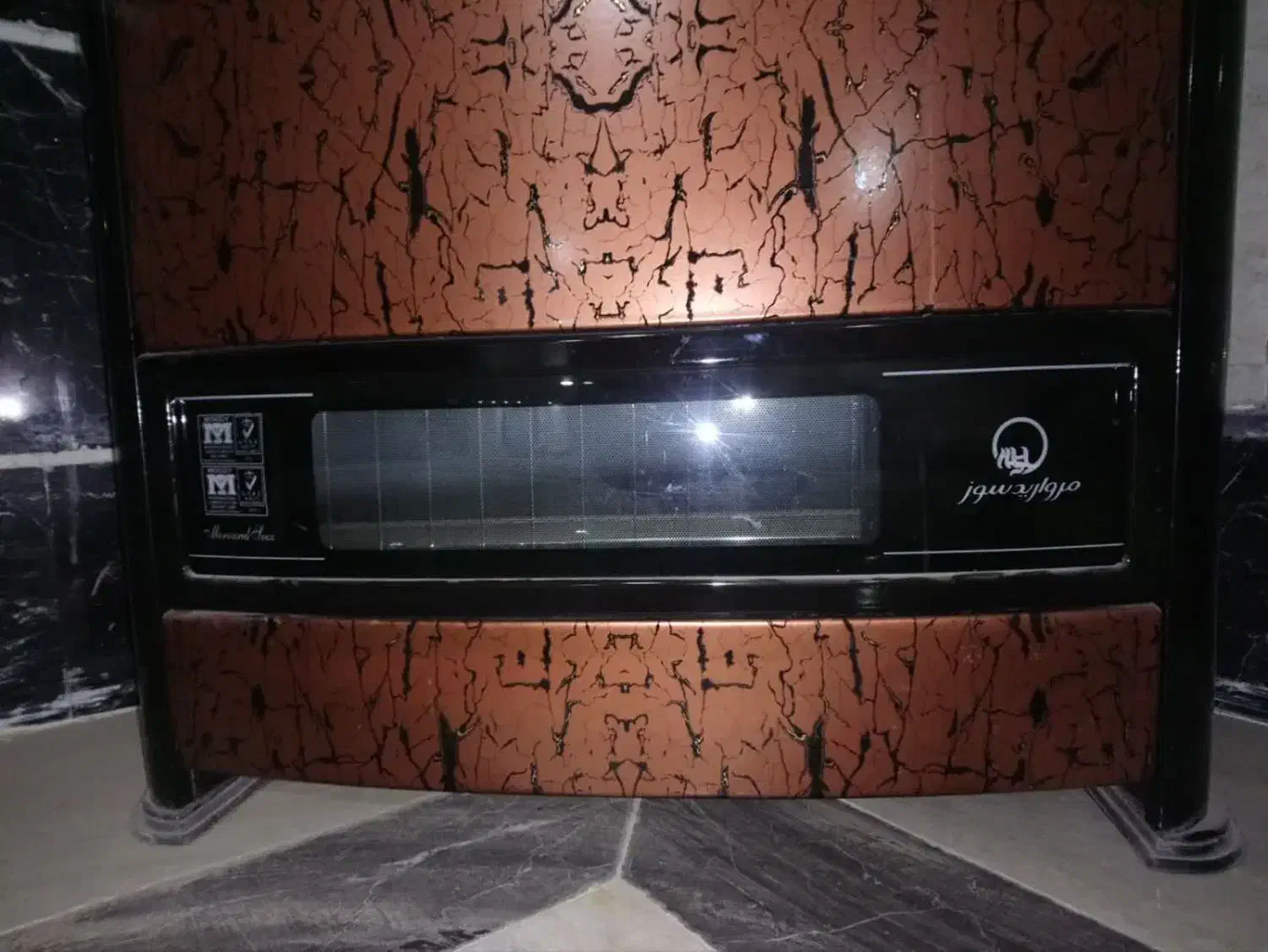 بخاری مروارید سوز کم استفاده شده|بخاری، هیتر، شومینه|هشتگرد, فاز ۳ مهستان|دیوار