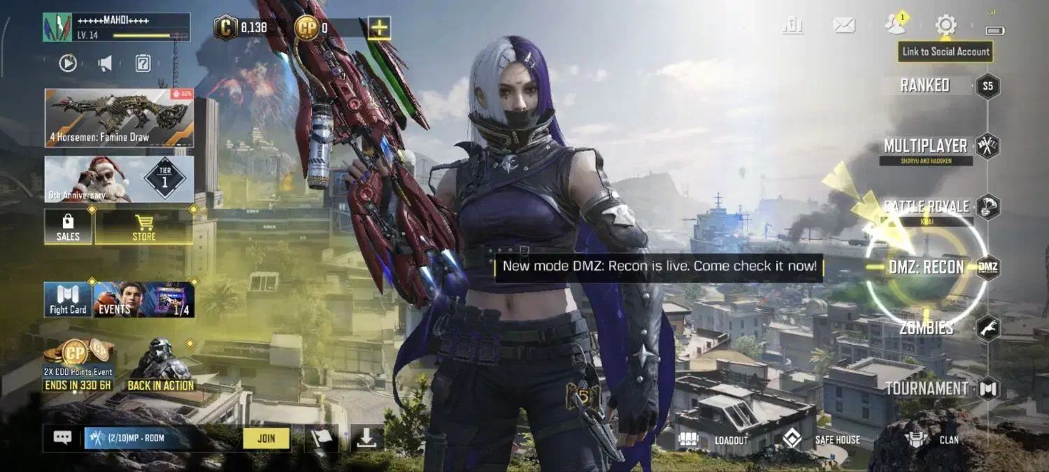 اکانت کالاف خام|کنسول، بازی ویدئویی و آنلاین|لاهیجان, شهرک سلمان فارسی|دیوار