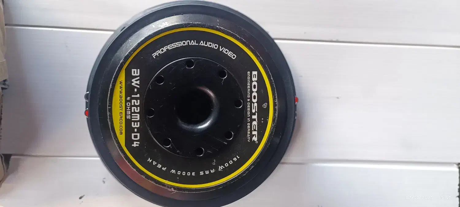 ساب بوستر سنگین ۱۲اینچ ۳۰۰۰ وپخش دودینjvc|قطعات یدکی و لوازم جانبی|مشکین‌دشت, |دیوار