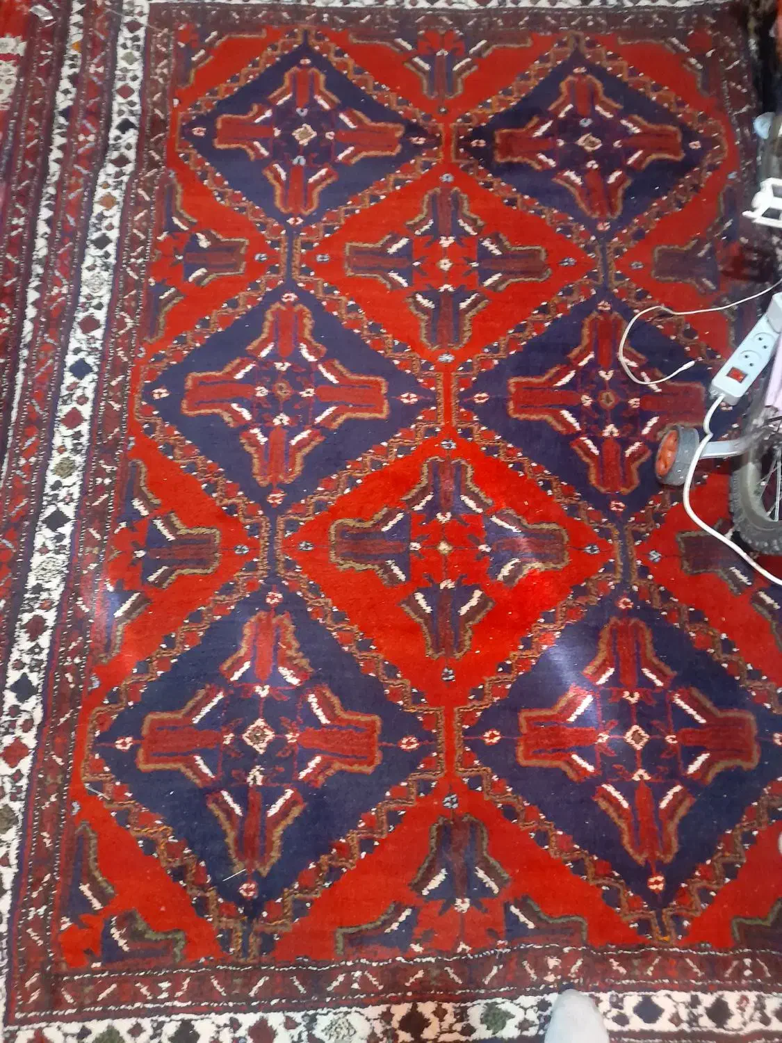 ۳تخته قالی محلی|فرش|سیرجان, |دیوار