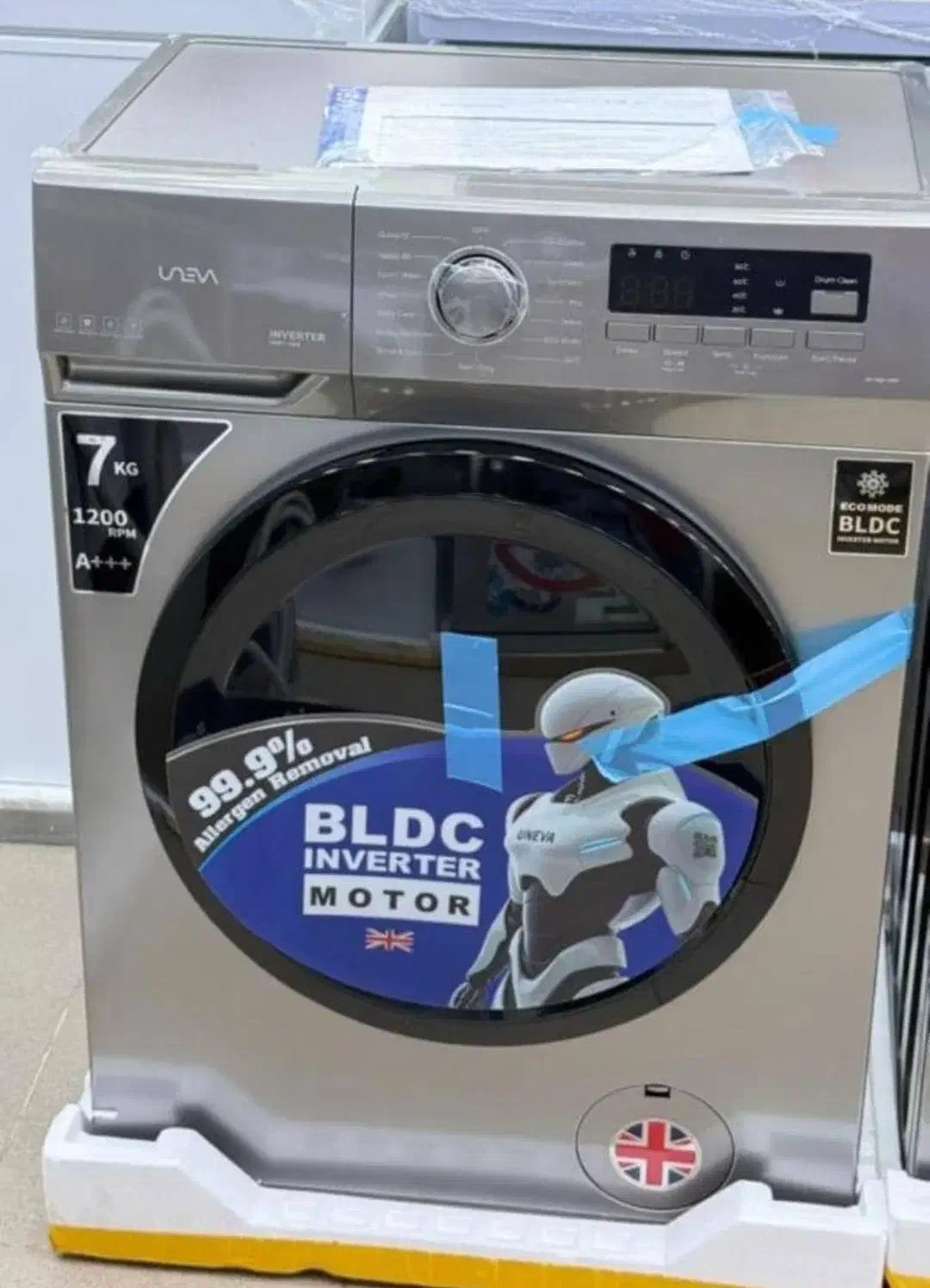 ماشین لباسشویی ۷ کیلو یونیوا اتومات اصل آکبند|ماشین لباسشویی و خشککن لباس|چابهار, |دیوار